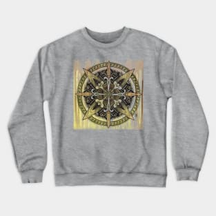 Bamboo Mandala T-shirt Crewneck Sweatshirt